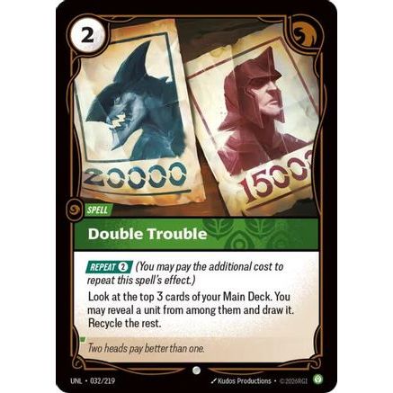Double Trouble (032/219) - Unleashed