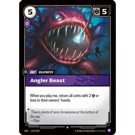 Angler Beast (132/219) - Unleashed