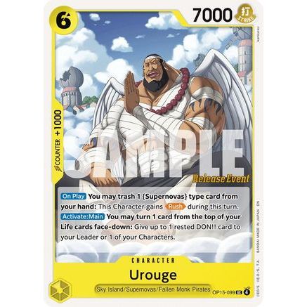 Urouge (OP15-099) - Adventure on Kami's Island Release Event Cards