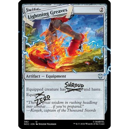 Lightning Greaves (382) (SLD-382) - Secret Lair Drop Series
