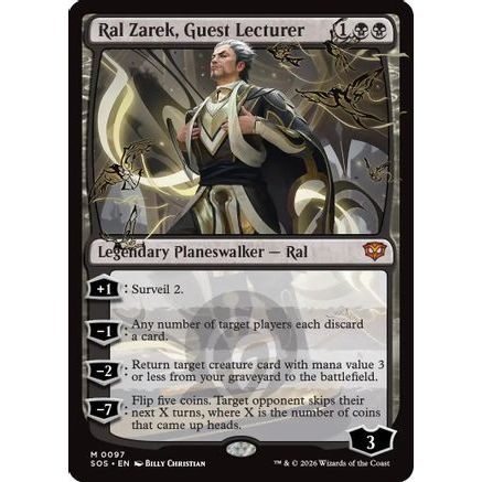 Ral Zarek, Guest Lecturer (SOS-097) - Secrets of Strixhaven