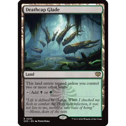 Deathcap Glade (SOS-253) - Secrets of Strixhaven Foil