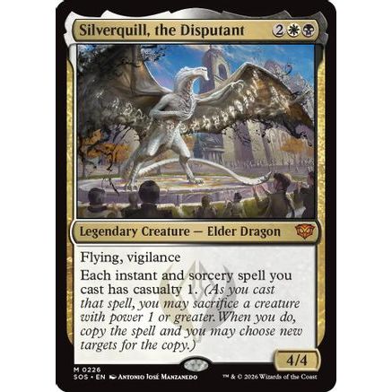 Silverquill, the Disputant (SOS-226) - Secrets of Strixhaven Foil