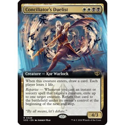 Conciliator's Duelist (Extended Art) (SOS-348) - Secrets of Strixhaven