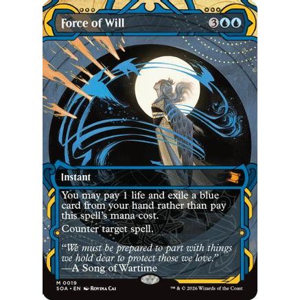 Force of Will (SOA-019) - Secrets of Strixhaven: Mystical Archive Foil
