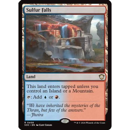 Sulfur Falls (SOC-408) - Commander: Secrets of Strixhaven