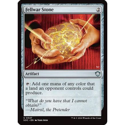 Fellwar Stone (SOC-347) - Commander: Secrets of Strixhaven