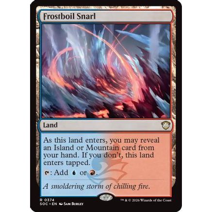 Frostboil Snarl (SOC-374) - Commander: Secrets of Strixhaven