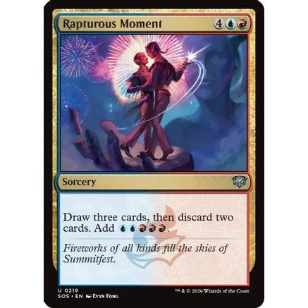 Rapturous Moment (SOS-219) - Secrets of Strixhaven Foil