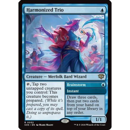 Harmonized Trio (SOS-052) - Secrets of Strixhaven