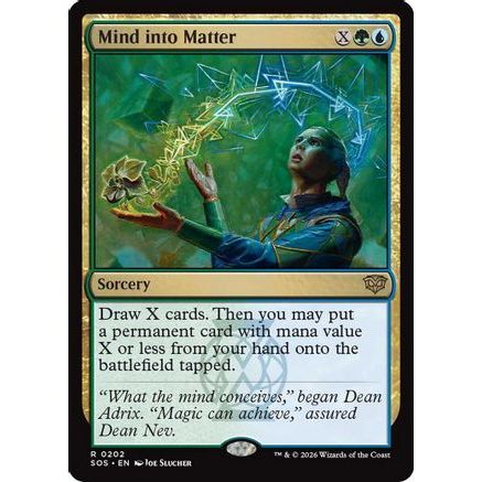 Mind into Matter (SOS-202) - Secrets of Strixhaven Foil