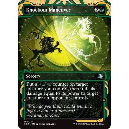 Knockout Maneuver (SOA-054) - Secrets of Strixhaven: Mystical Archive Foil