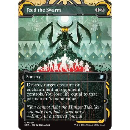 Feed the Swarm (SOA-029) - Secrets of Strixhaven: Mystical Archive Foil