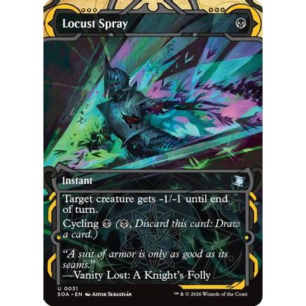 Locust Spray (SOA-031) - Secrets of Strixhaven: Mystical Archive Foil