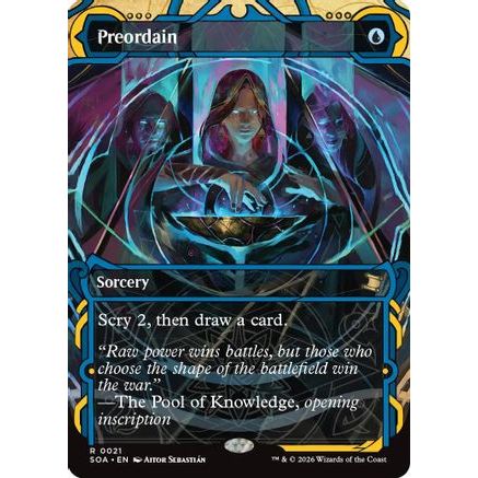 Preordain (SOA-021) - Secrets of Strixhaven: Mystical Archive Foil