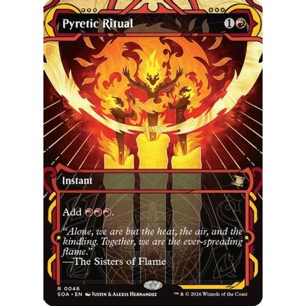 Pyretic Ritual (SOA-046) - Secrets of Strixhaven: Mystical Archive Foil