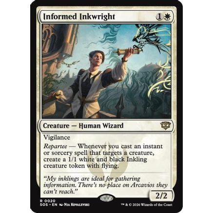 Informed Inkwright (SOS-020) - Secrets of Strixhaven