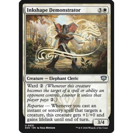 Inkshape Demonstrator (SOS-021) - Secrets of Strixhaven Foil