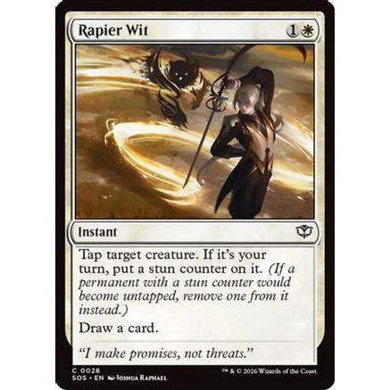 Rapier Wit (SOS-028) - Secrets of Strixhaven
