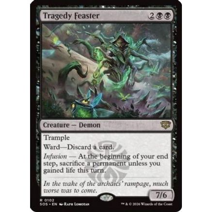 Tragedy Feaster (SOS-102) - Secrets of Strixhaven Foil