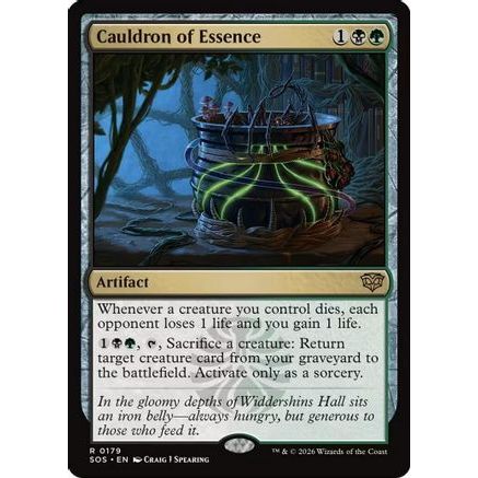 Cauldron of Essence (SOS-179) - Secrets of Strixhaven Foil