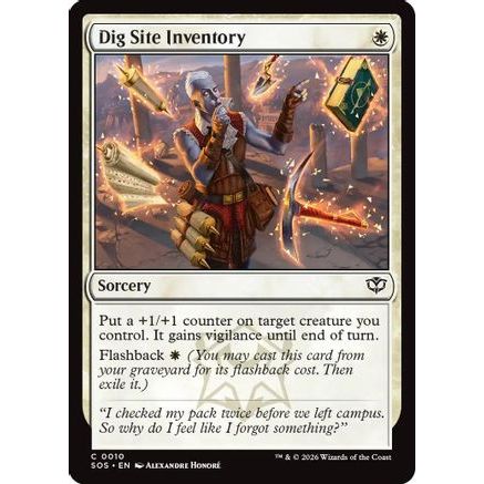 Dig Site Inventory (SOS-010) - Secrets of Strixhaven Foil