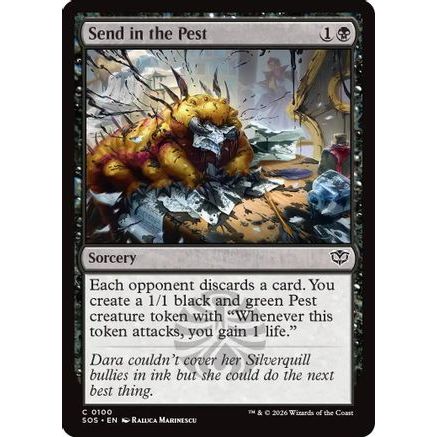 Send in the Pest (SOS-100) - Secrets of Strixhaven Foil