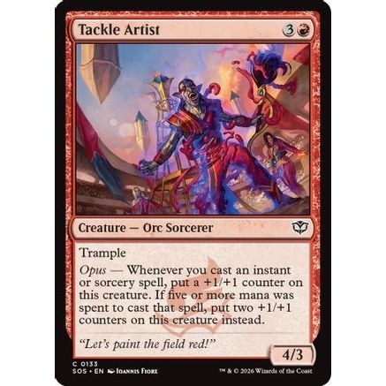 Tackle Artist (SOS-133) - Secrets of Strixhaven Foil