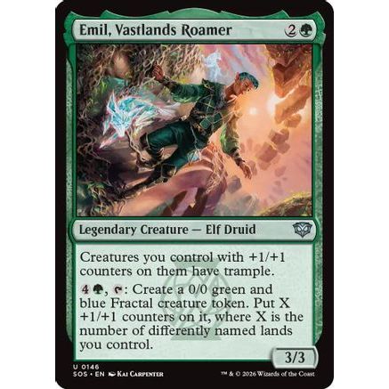 Emil, Vastlands Roamer (SOS-146) - Secrets of Strixhaven Foil