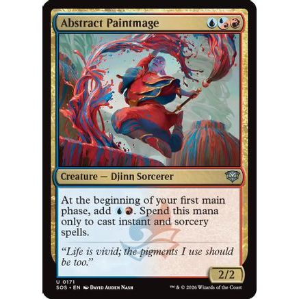 Abstract Paintmage (SOS-171) - Secrets of Strixhaven Foil