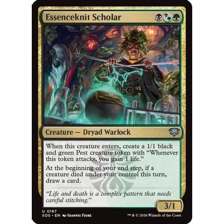 Essenceknit Scholar (SOS-187) - Secrets of Strixhaven