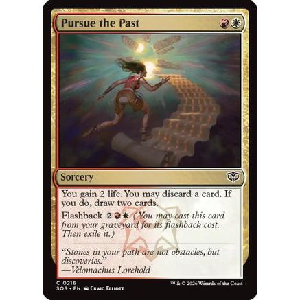 Pursue the Past (SOS-216) - Secrets of Strixhaven Foil