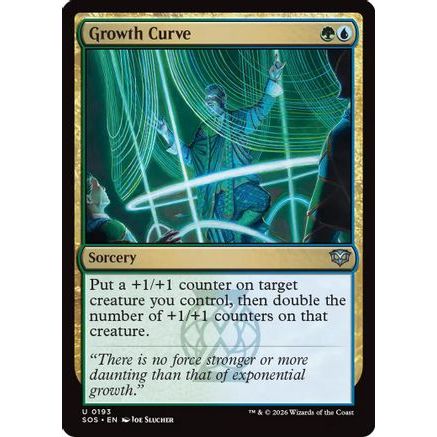 Growth Curve (SOS-193) - Secrets of Strixhaven Foil