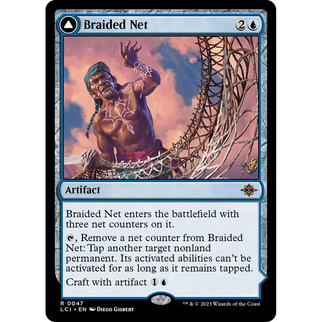 Braided Net // Braided Quipu (LCI-047) - The Lost Caverns of Ixalan Foil