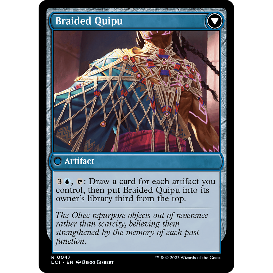 Braided Net // Braided Quipu (LCI-047) - The Lost Caverns of Ixalan Foil