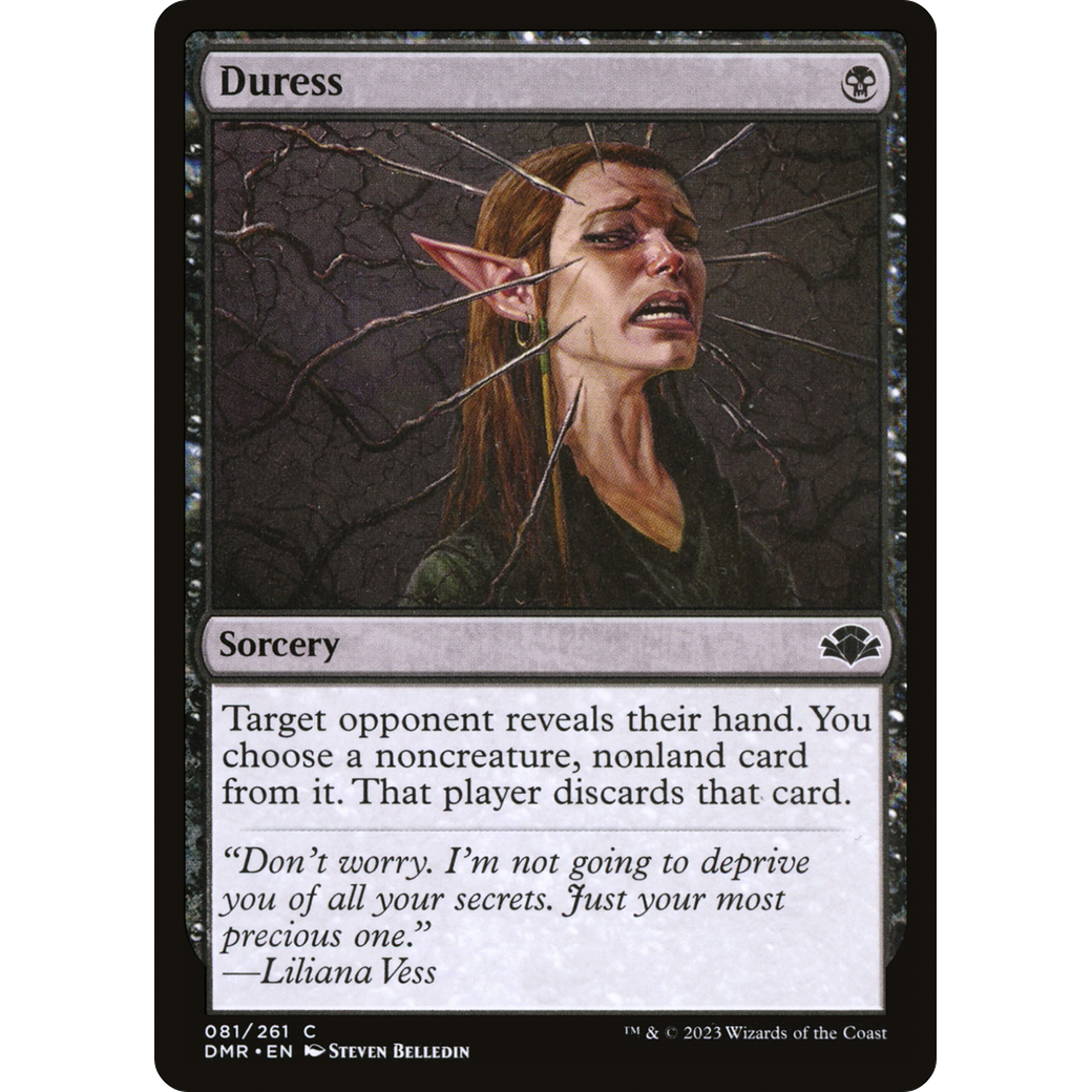 Duress (DMR-081) - Dominaria Remastered Foil