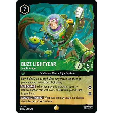 Buzz Lightyear - Jungle Ranger (91/204) - Wilds Unknown