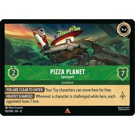 Pizza Planet - Spaceport (102/204) - Wilds Unknown Cold Foil