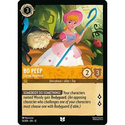 Bo Peep - Caring Shepherd (13/204) - Wilds Unknown Cold Foil