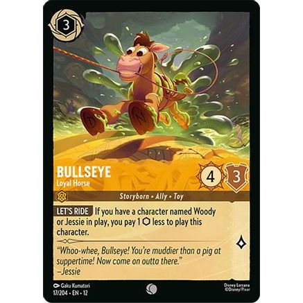 Bullseye - Loyal Horse (17/204) - Wilds Unknown Cold Foil