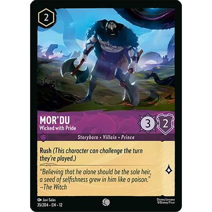 Mor'du - Wicked with Pride (35/204) - Wilds Unknown