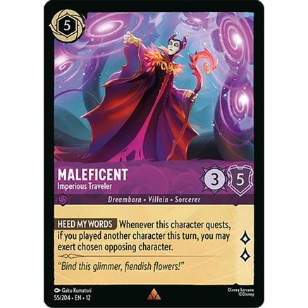 Maleficent - Imperious Traveler (55/204) - Wilds Unknown