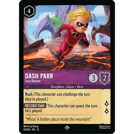 Dash Parr - Lava Runner (61/204) - Wilds Unknown