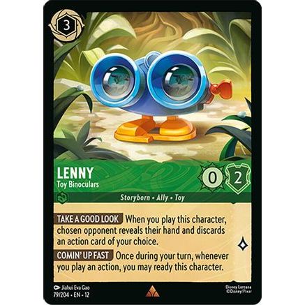 Lenny - Toy Binoculars (79/204) - Wilds Unknown Cold Foil