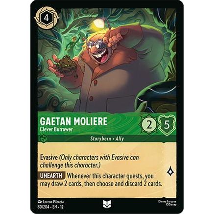 Gaetan Moliere - Clever Burrower (80/204) - Wilds Unknown