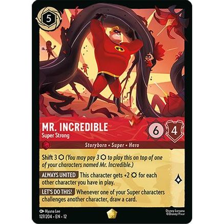 Mr. Incredible - Super Strong (127/204) - Wilds Unknown
