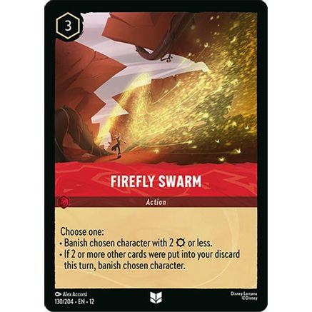 Firefly Swarm (130/204) - Wilds Unknown Cold Foil
