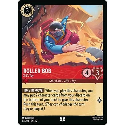Roller Bob - Sid's Toy (113/204) - Wilds Unknown
