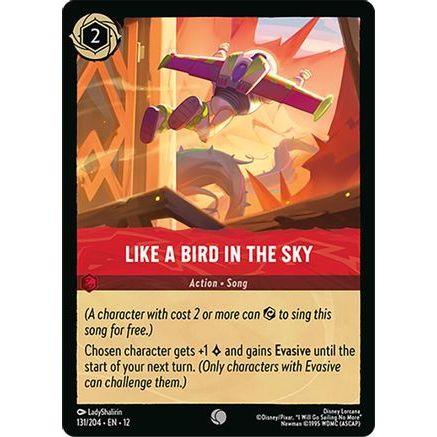 Like A Bird In the Sky (131/204) - Wilds Unknown Cold Foil