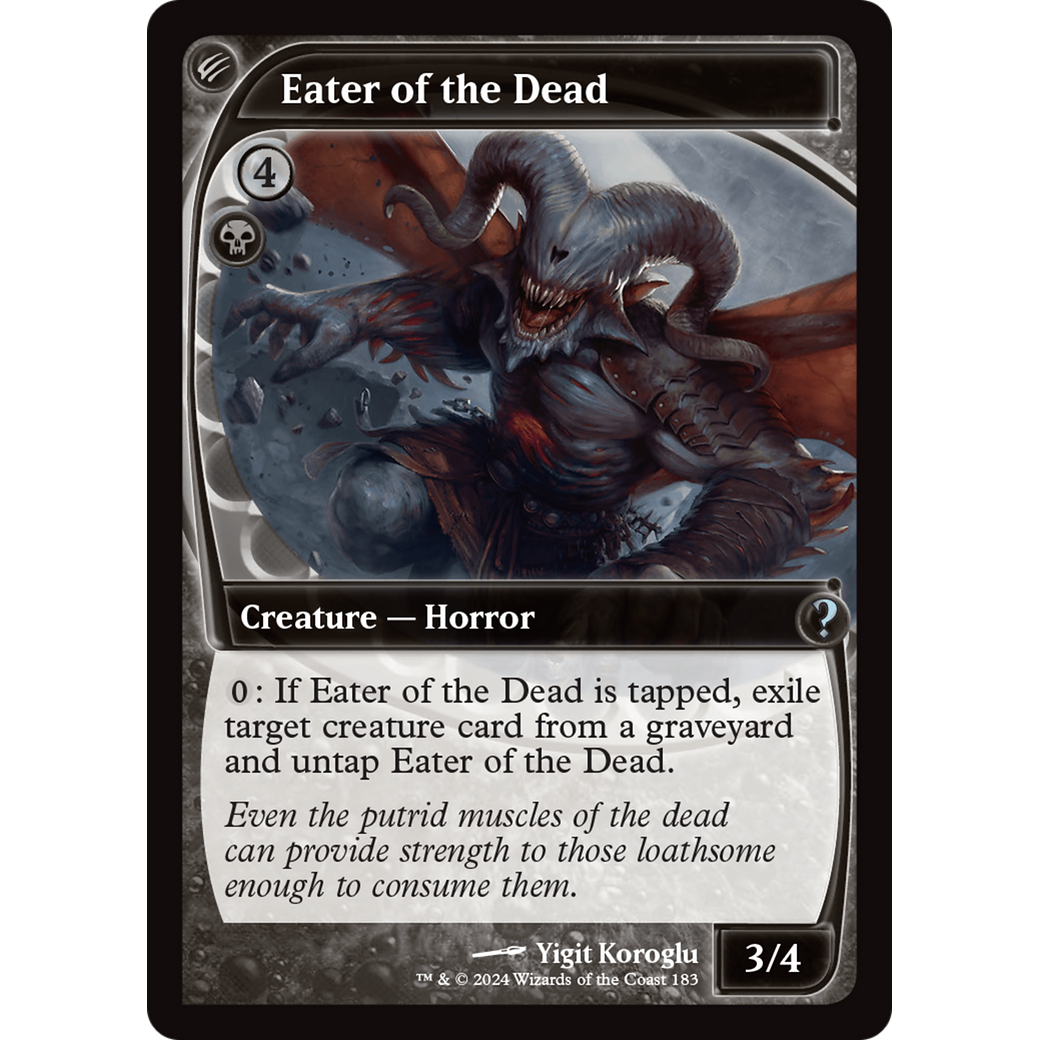 Eater of the Dead (Future Sight) (MB2-183) - Mystery Booster 2 Foil